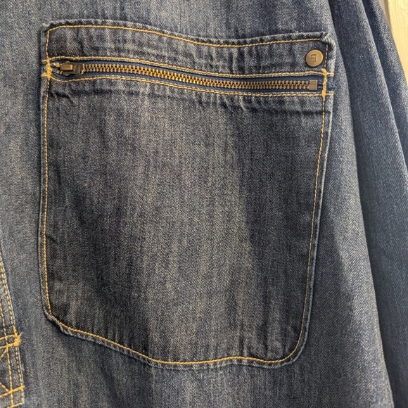 Jean/Denim Shirt or Dress Pilcro M - Picture 10 of 14